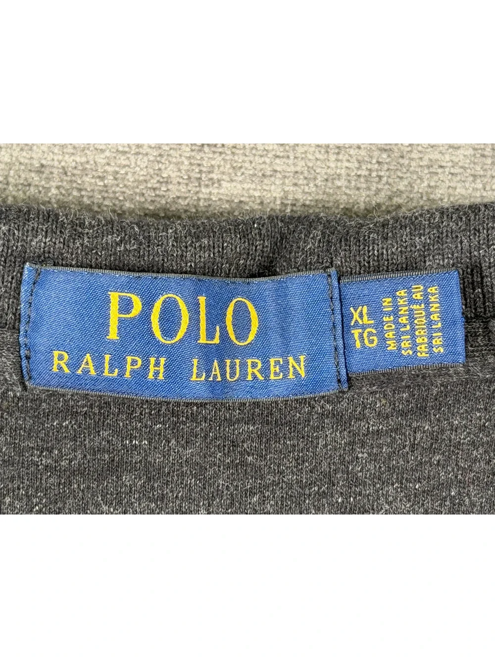 Polo Ralph Lauren Men's Gray Short Sleeve Polo Shirt XL